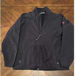 Marmot Softshell Jacket Full Zip Navy Blue XL Full Zip Pockets |Q1